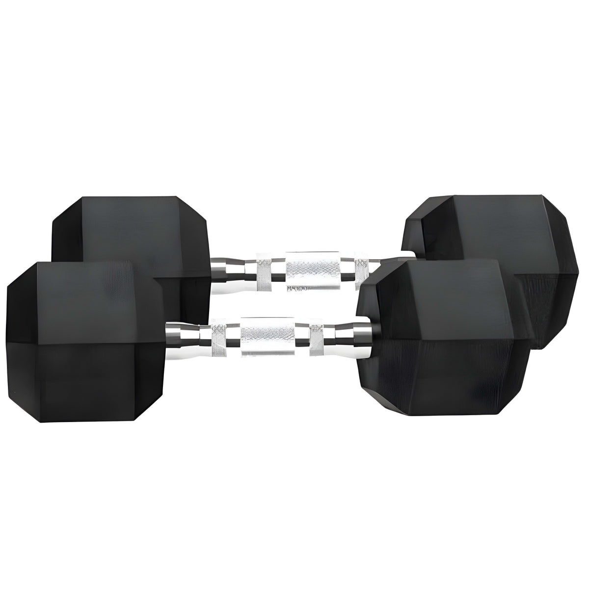 Mancuernas Hexagonales de Goma 65 lbs