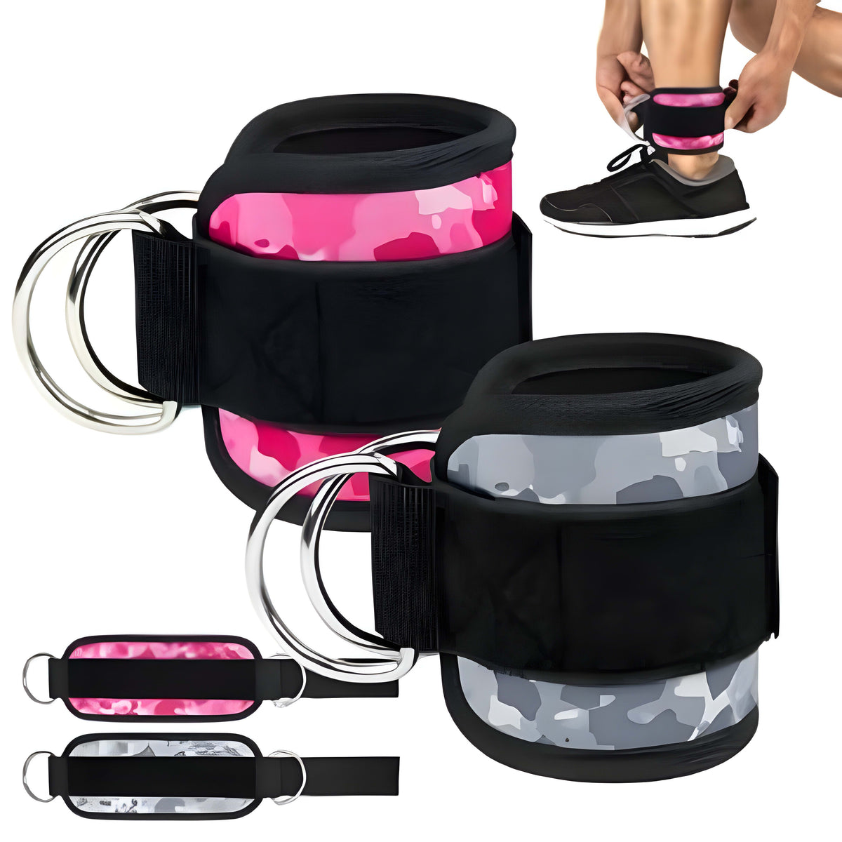 Ankle Strap Moteado