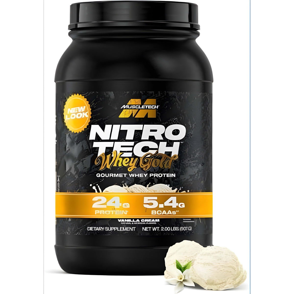 Proteína Whey gold Nitrotech Gourmet